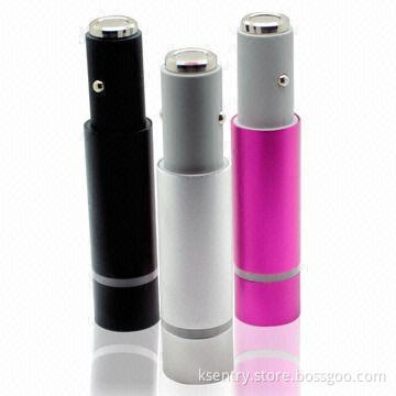 Hot selling power bank with car charger, for cellphone power charger, 12-24V input, 5V/1A output
